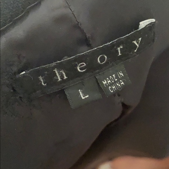 Theory Black PeaCoat - Picture 3 of 5